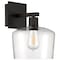 Access Lighting Port Nine Chardonnay, Chardonnay LED Wall Sconce, Matte Black Finish, Clear Glass 63144LEDDLP-MBL/CLR - alternate 8